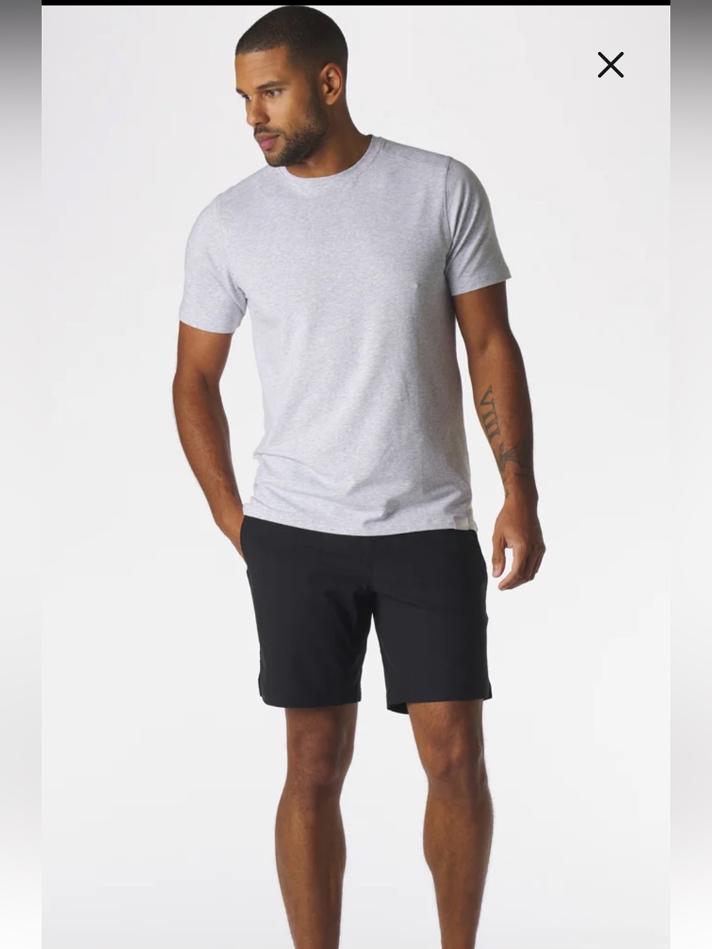 NWT Legends Men's Aviation Short In Black Size XL (A5)